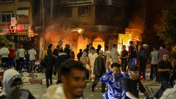 FOTO: Demo Gen Z Berujung Kerusuhan di Maroko, 2 Orang Tewas