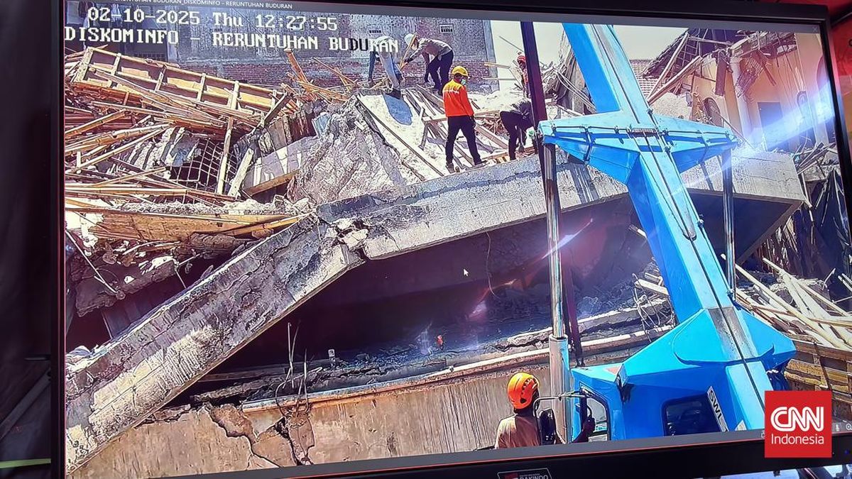 Update Terbaru Korban Ponpes Ambruk: 9 Tewas, 54 dalam Pencarian