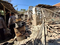 315 Rumah-Fasum di Sapudi Sumenep Rusak Diguncang Gempa