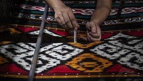 FOTO: Legenda Kain Troso, Tenun Ikat Tradisional Khas Jepara