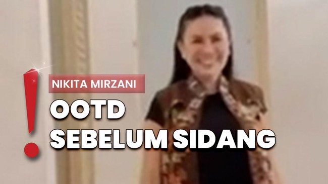 Video: Nikita Mirzani Tampil Pakai Batik di Sidang Lanjutan TPPU