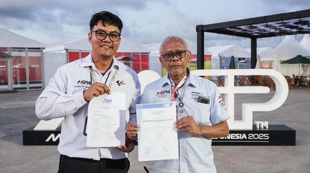 Sirkuit Mandalika Raih Homologasi Grade A FIM di MotoGP Mandalika 2025