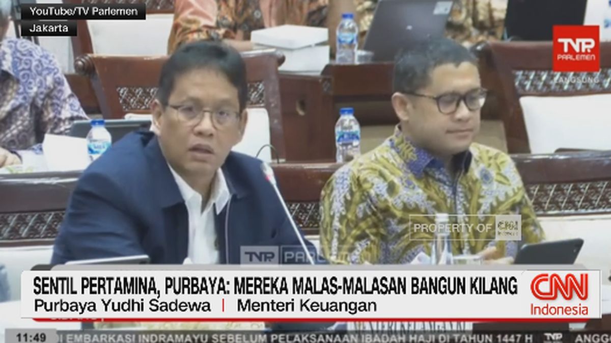 VIDEO: Sentil Pertamina, Purbaya: Mereka Malas-Malasan Bangun Kilang