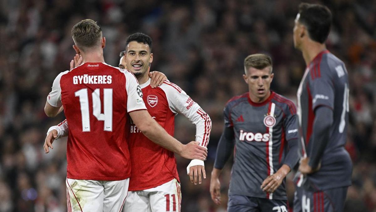 Rekap Liga Champions: Arsenal Tekuk Olympiacos, Man City Kena PHP