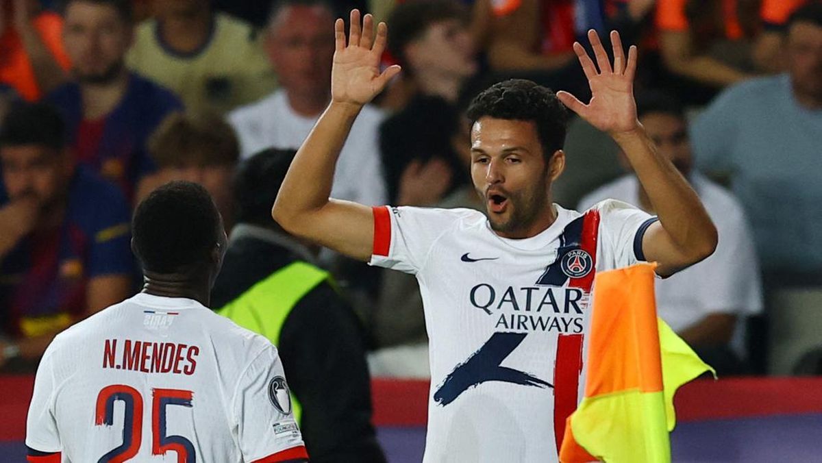 FOTO: PSG Terlalu Superior untuk Barcelona