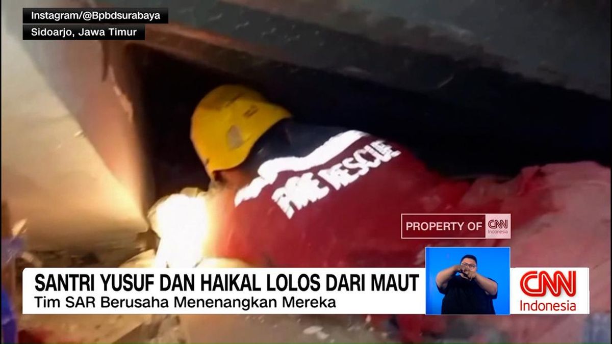 VIDEO: Tertimbun Tiga Hari, Yusuf dan Haikal Selamat