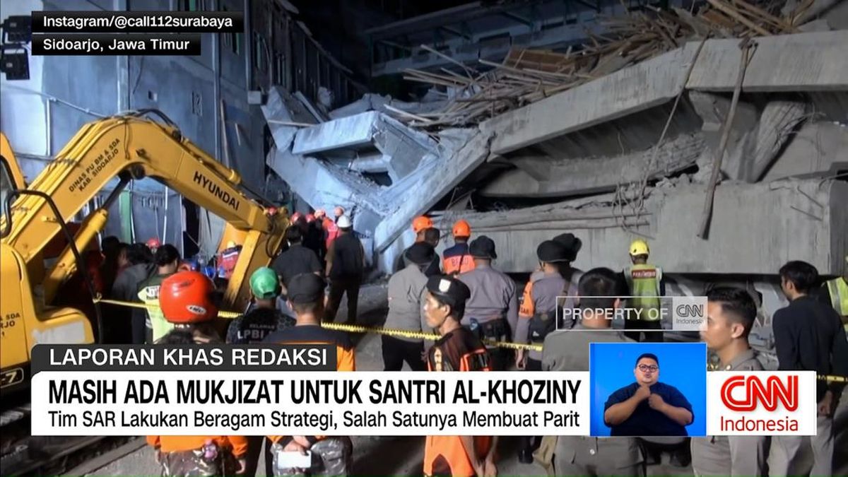 VIDEO: Masih Ada Mukjizat untuk Santri Al-Khoziny