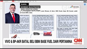 Vivo & BP-AKR Batal Beli BBM Base Fuel Dari Pertamina
