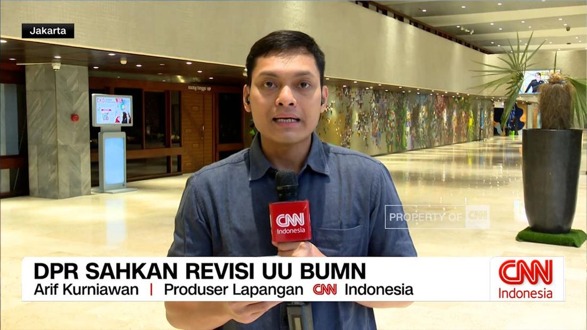 VIDEO: DPR Sahkan Revisi UU BUMN