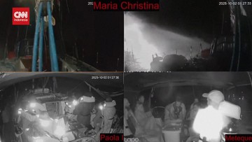 VIDEO: Israel Serang Kapal Global Sumud Flotilla Pakai Meriam Air