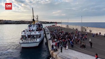 VIDEO: Tak Menyerah! Gelombang 2 Armada Flotilla Bertolak dari Italia
