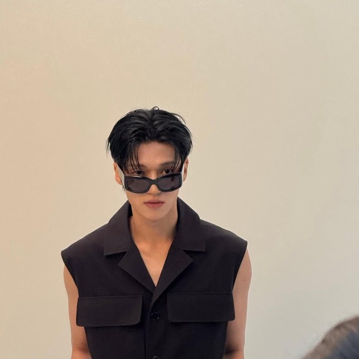 Wooyoung ATEEZ untuk Courrèges