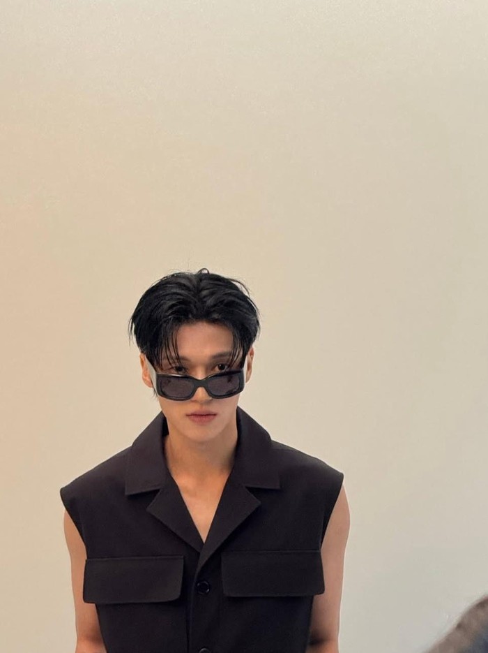 Bagaimana penampilan Wooyoung ATEEZ kali ini menurut kamu, Beauties?/ Foto: instagram.com/wooyounggg__