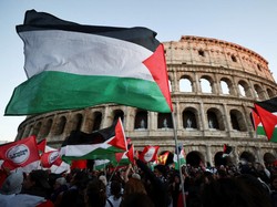 Video: Mogok Nasional di Italia Tentang Israel Cegat Global Sumud Flotilla