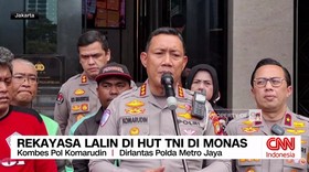 VIDEO: Polda Metro Siapkan Rekayasa Lalu Lintas HUT TNI