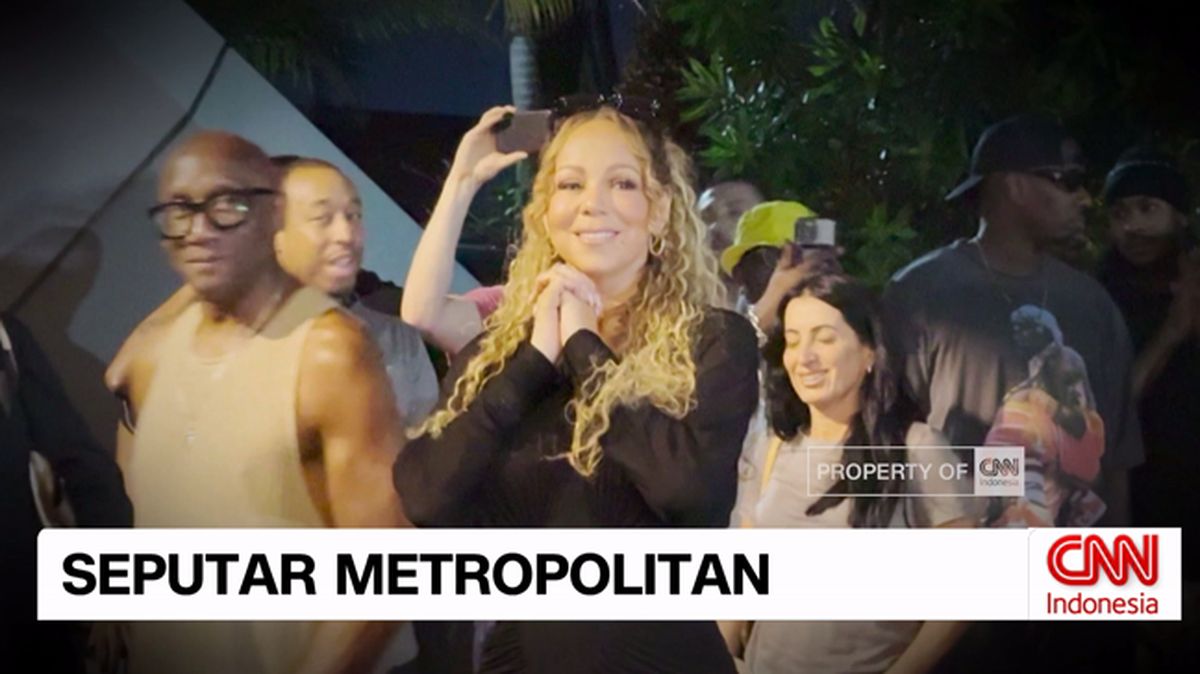 VIDEO: Mariah Carey Disambut Ondel-Ondel di Jakarta