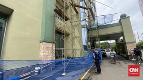 Pekerja di RS Santosa Kopo Jatuh dari Lantai 5