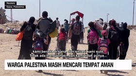 VIDEO: Warga Palestina Masih Mencari Tempat Aman
