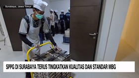 VIDEO: SPPG di Surabaya Terus Tingkatkan Kualitas Dan Standar MBG