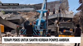 VIDEO: Terapi Psikis Untuk Santri Korban Ponpes Ambruk