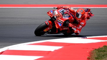 Update Eksklusif Olahraga CNN : Marquez Apes di Practice MotoGP Mandalika, Perdana Gagal Masuk Q2