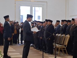 Mohan Lantik 103 Pejabat Pemkot Mataram, dari Eselon II hingga Lurah