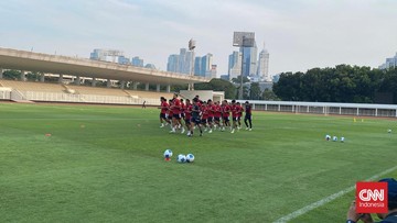 Update Eksklusif Olahraga CNN : Daftar 7 Pemain Absen Latihan Perdana Timnas Indonesia SEA Games