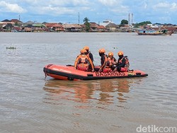 Pegawai Rumah Makan Dilaporkan Tenggelam di Sungai Musi Palembang