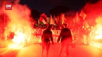 VIDEO: Global Flotila Dicegat Israel, Protes Pecah di Italia