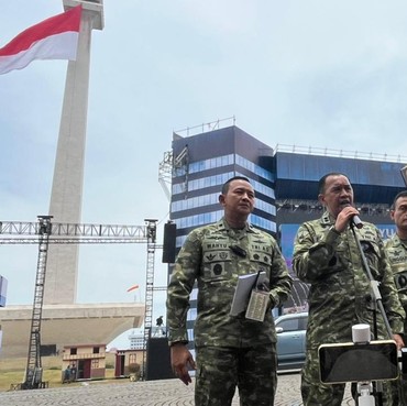 Terungkap Penyebab Bendera Merah Putih Robek Saat Gladi HUT ke-80 TNI di Monas