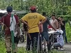 Detik-detik Motor Adu Kambing di Pagar Alam hingga 2 Remaja Tewas