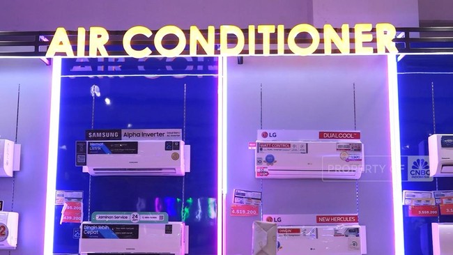 RI Diserang Suhu Panas Mendidih! Beli AC di Transmart Cuman Rp4 Jutaan