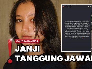 img-title Cantika Davinca Tepis Tuduhan Mabuk usai Alami Kecelakaan