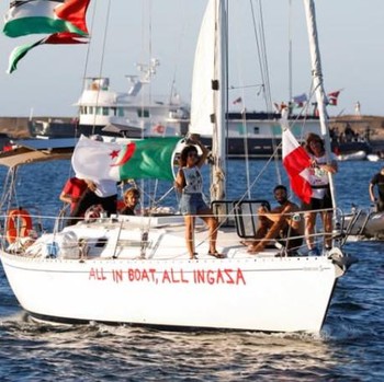 WNI dalam Misi Global Sumud Flotilla Ditangkap Militer Israel