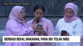 VIDEO: Berbagi Bekal Makanan, Para Ibu Tolak MBG