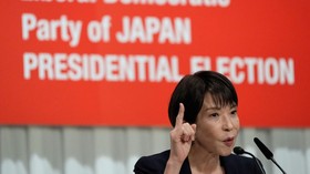 Eks Mendagri Sanae Akan Jadi Perdana Menteri Perempuan Pertama Jepang