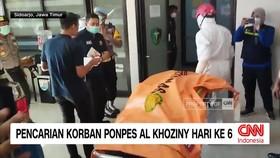 VIDEO: Pencarian Korban Ponpes Al-Khoziny Hari ke-6