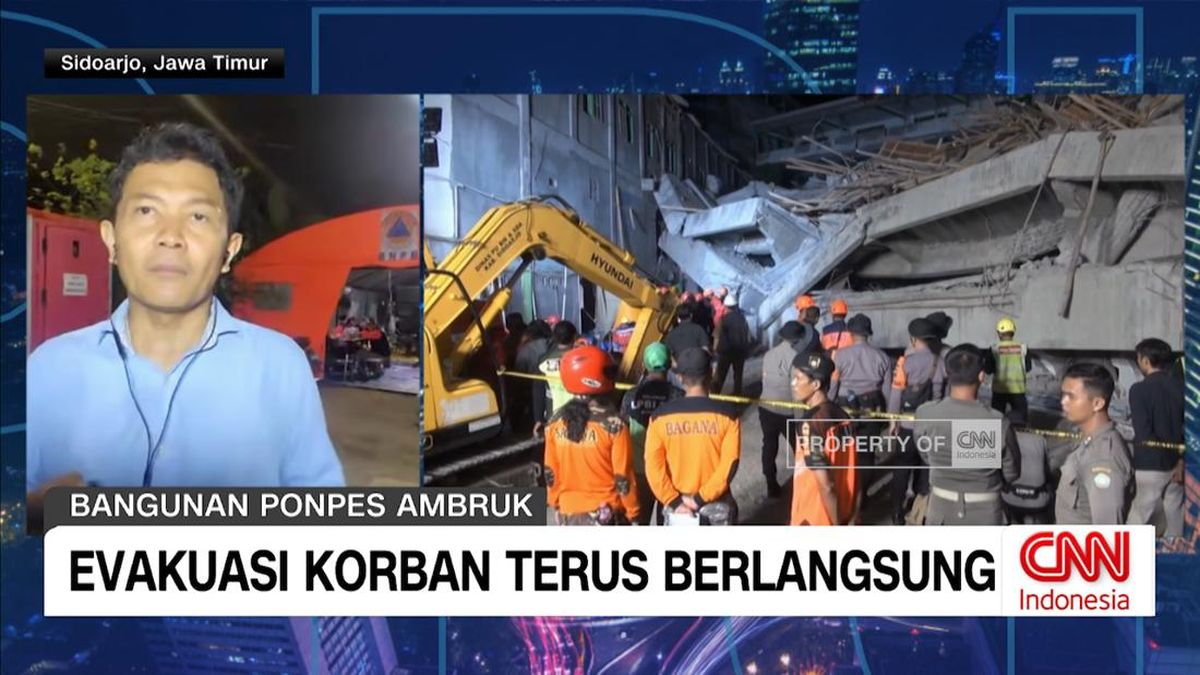 VIDEO: Evakuasi Korban Ponpes Al-Khoziny Terus Berlangsung