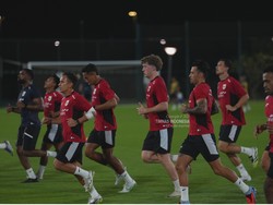 Potret Timnas Indonesia Jalani Latihan Perdana Jelang Lawan Arab Saudi