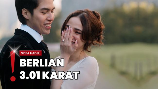 Dilamar El Rumi di Swiss, Syifa Hadju Dapat Cincin Hampir Rp1 M