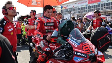 Update Eksklusif Olahraga CNN : Marc Marquez Retak Tulang Selangka, Pulang ke Spanyol Minggu Malam