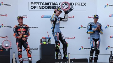 Update Eksklusif Olahraga CNN : Tren Juara Baru di MotoGP Mandalika Berlanjut
