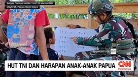 VIDEO: HUT TNI Dan Harapan Anak-Anak Papua