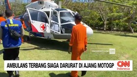 VIDEO: Ambulans Terbang Siaga Darurat di Ajang MotoGp