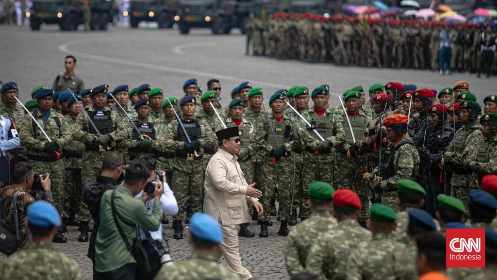 Prabowo Gelar Rapim TNI dan Polri di Istana Kepresidenan Jakarta