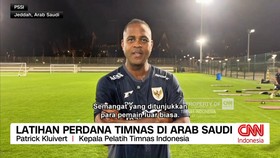 VIDEO: Latihan Perdana Timnas di Arab Saudi