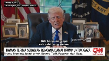 VIDEO: Hamas Terima Sebagian Rencana Damai Trump untuk Gaza