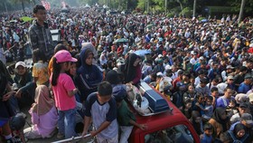 8 Anak Sempat Terpisah dengan Orang Tua saat HUT TNI di Monas