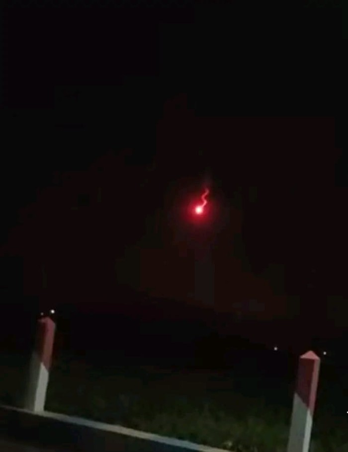 Bola api di langit cirebon