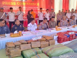 Polisi Ungkap 80 Kg Sabu-1,3 Ton Ganja Kering di Aceh, 22 Pelaku Ditangkap